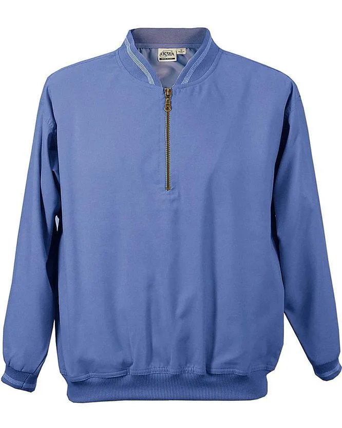 AKWA Men's Microfiber 1/4 Zip Windshirt