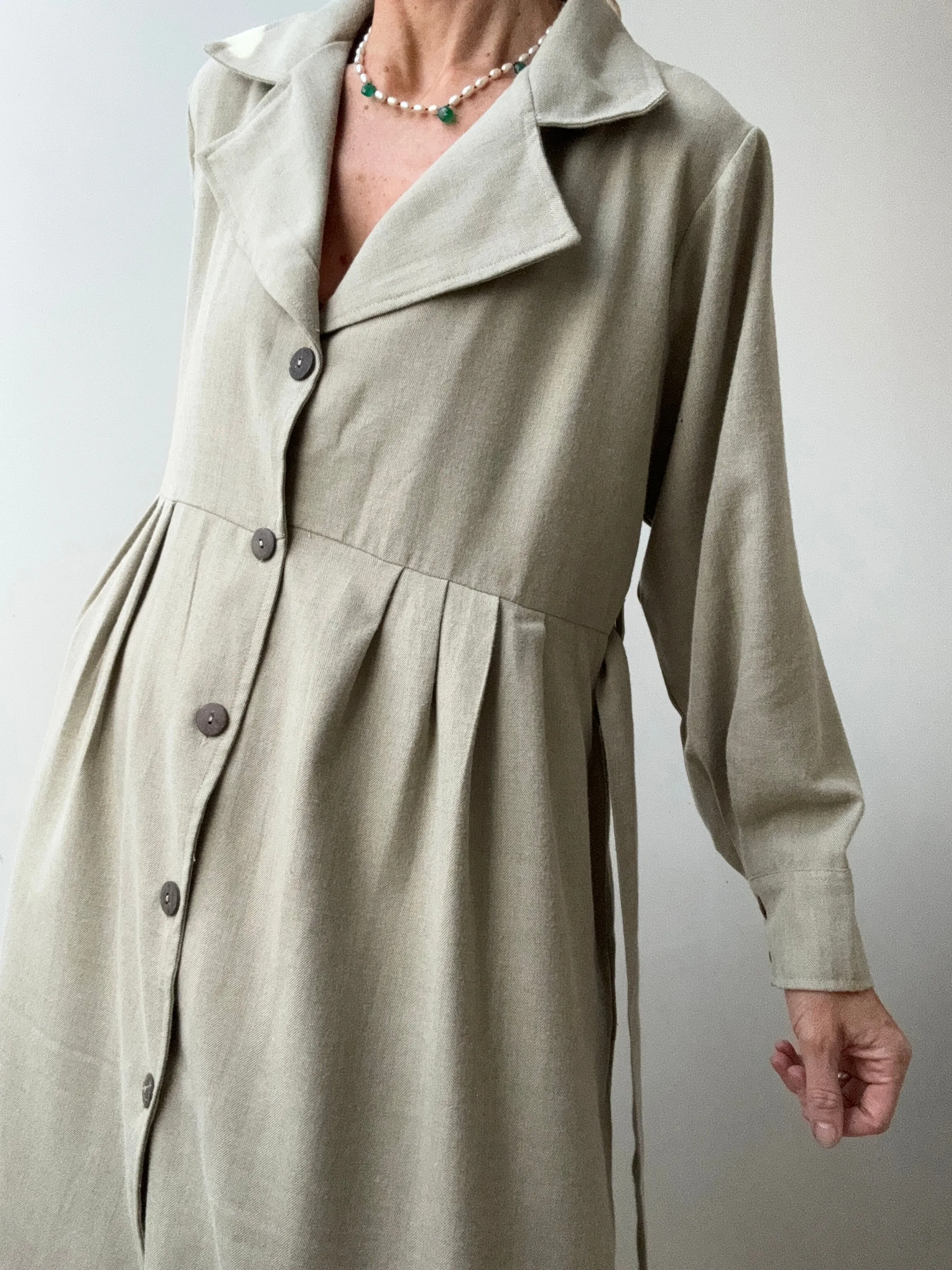 Fabienne Chapot Trenchcoat Dress