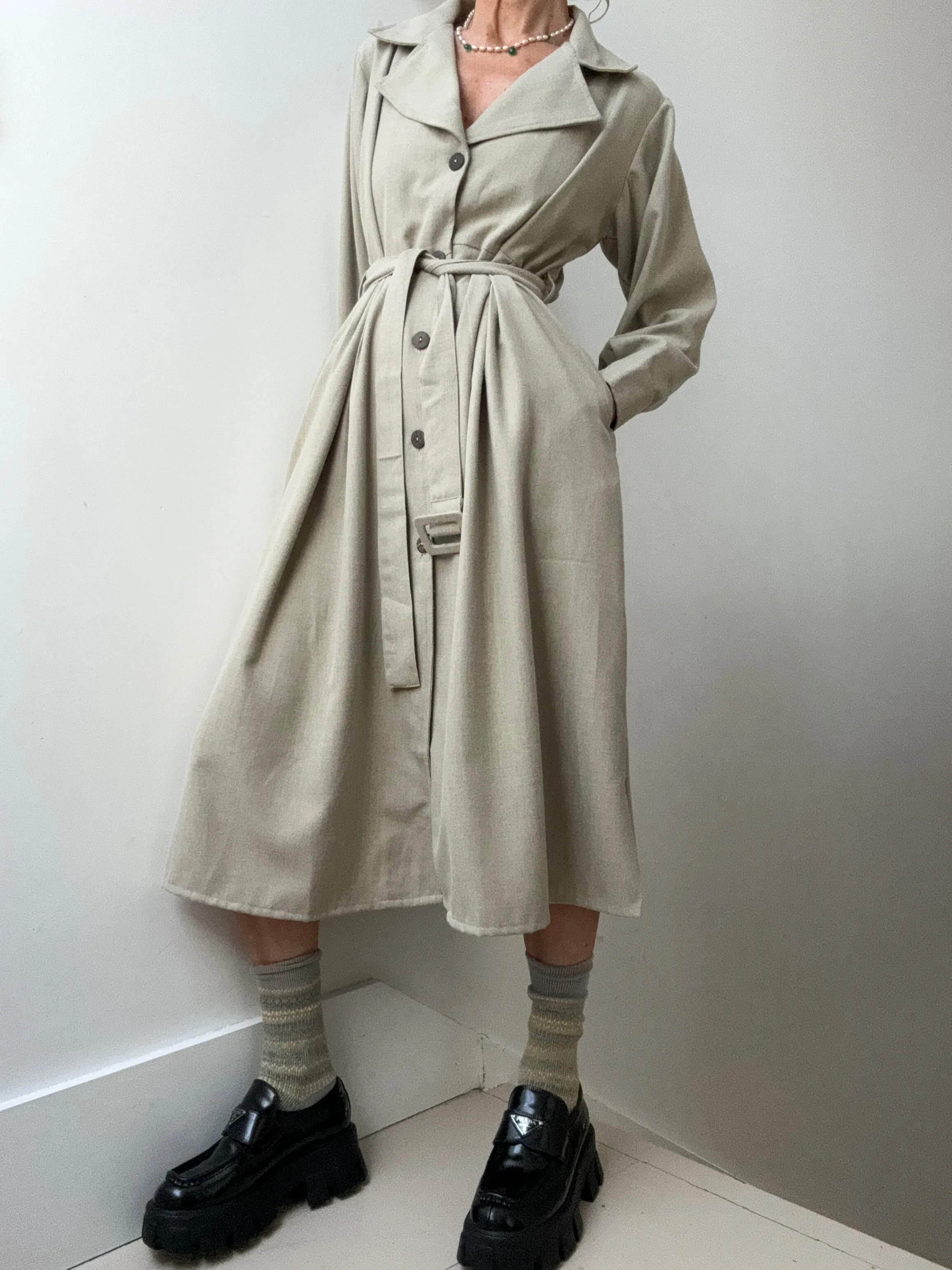 Fabienne Chapot Trenchcoat Dress