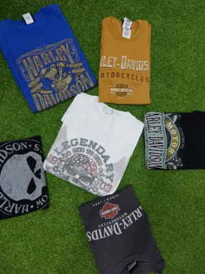 Harley Devidson T-Shirts 06 pcs - OVR005